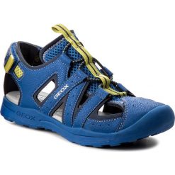 Sandały GEOX - J Vaniett B. A J825XA 015CE C4344 D Royal/Lime. Niebieskie sandały chłopięce Geox, z materiału. W wyprzedaży za 189,00 zł.