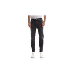 Jeansy slim fit Selected 16057335 LEON JEANS m__czyzna DENIM GREY. Szare jeansy męskie Selected, m, bez wzorów. Za 255,60 zł.