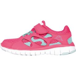 Kappa Buty dziewczęce Fox K Pink/Ice. Różowe buty dziewczęce sportowe Kappa, bez wzorów, bez zapięcia. Za 49,00 zł.
