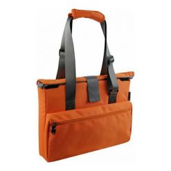 Torebki klasyczne damskie: Torba Damska 15,6″, pomarańczowa