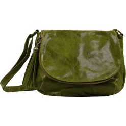 Torebki klasyczne damskie: Skórzana torebka „Colombe” w kolorze khaki – 29 x 24 x 6 cm