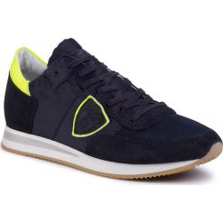 Sneakersy PHILIPPE MODEL - Tropez TRLU WF15 Neon Blue Jeans. Niebieskie sneakersy męskie Philippe Model, bez zapięcia. Za 1119,00 zł.