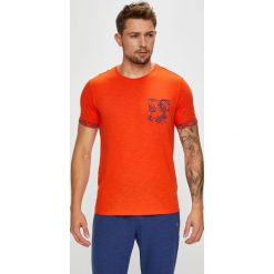 U.S. Polo - T-shirt. Czerwone koszulki polo męskie marki U.S. Polo, l, z nadrukiem, z bawełny. Za 179,90 zł.