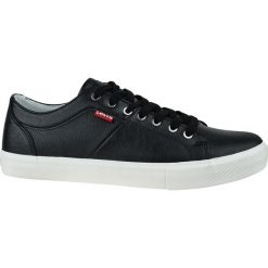 Levi's Woodward 231571-794-59 buty sneakers męskie czarne 41. Czarne buty sportowe męskie Levi's®, ze skóry, bez zapięcia, tenisowe. W wyprzedaży za 209,99 zł.