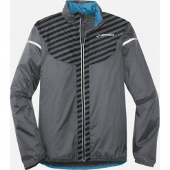 LSD Lite Jacket IV. Bluzy męskie Brooks Running, s, w paski, z nylonu, z kapturem, bez rękawów, bez kaptura. W wyprzedaży za 179,00 zł.