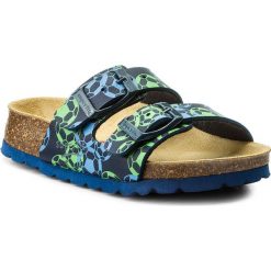 Klapki SUPERFIT - 2-00111-83 M Ocean Multi. Niebieskie klapki chłopięce marki Superfit, z materiału. Za 110,00 zł.