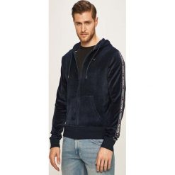 Tommy Hilfiger - Bluza. Niebieskie bluzy męskie m, z bawełny, z kapturem. Za 399,90 zł.