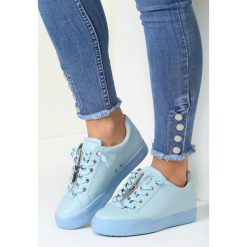 Niebieskie Sneakersy One You Love. Niebieskie buty sportowe damskie vices, ze skóry. Za 49,99 zł.