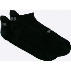 Puma - Skarpety (2-Pack). Czarne skarpetki męskie Puma, bez wzorów, z elastanu. W wyprzedaży za 29,90 zł.