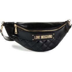Saszetka nerka LOVE MOSCHINO - JC4205PP08KA0000 Nero. Czarne nerki damskie Love Moschino, bez wzorów, ze skóry ekologicznej, młodzieżowe, bez dodatków. Za 639,00 zł.