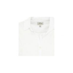 J.CREW Koszula white. Białe tuniki damskie marki J.CREW, l, bez wzorów, z bawełny, bez kołnierzyka, bez rękawów. Za 359,00 zł.
