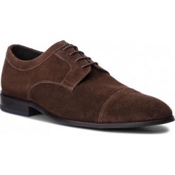 Półbuty JOOP! - Kleitos 4140004172 Dark Brown 702. Pomarańczowe półbuty męskie JOOP!, na co dzień, bez wzorów, ze skóry, klasyczne, bez zapięcia. W wyprzedaży za 389,00 zł.