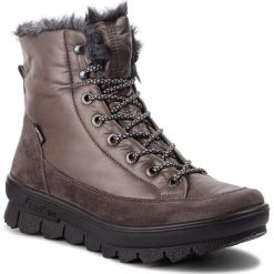 Śniegowce LEGERO - GORE-TEX 3-00933-94 Stone 1. Szare kozaki damskie Legero, na zimę, ze skóry, bez obcasa, bez zapięcia. W wyprzedaży za 329,00 zł.
