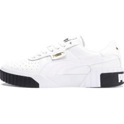 Puma Cali Tenisówki Biały. Białe trampki i tenisówki damskie Puma, bez wzorów, ze skóry, bez zapięcia. Za 395,95 zł.
