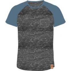 T-shirty męskie: AQUAWAVE T-shirt męski Bama Grey Melange/ Bluestone r. XL