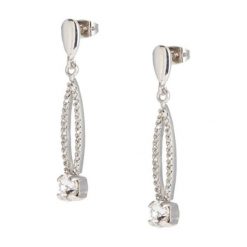 Kolczyki damskie: Kolczyki-wkrętki z kryształkami Swarovski