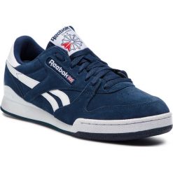 Buty Reebok - Phase 1 Pro Mu DV4076 Collegiate Navy/White. Niebieskie sneakersy męskie Reebok, na co dzień, bez wzorów, ze skóry, klasyczne, bez zapięcia. W wyprzedaży za 259,00 zł.