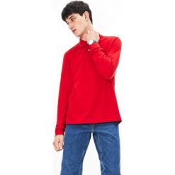 Koszula w kolorze czerwonym. Czerwone koszule męskie Lacoste, s, z haftami, z bawełny, klasyczne, polo, bez rękawów. W wyprzedaży za 229,95 zł.