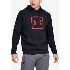 Under Armour Rival Bluza Czarny. Czarne bluzy męskie Under Armour, xs, z nadrukiem, z bawełny, bez kołnierzyka, bez rękawów, bez kaptura. Za 257,95 zł.