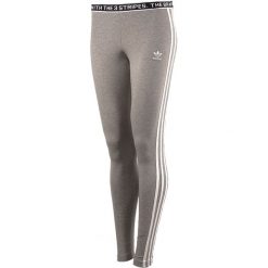 Legginsy sportowe damskie: legginsy sportowe damskie ADIDAS 3 STRIPES LEGGING / AY8946