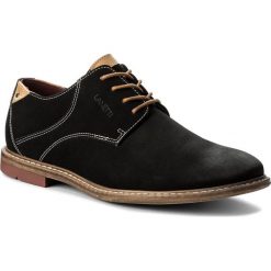 Buty wizytowe męskie: Półbuty GINO LANETTI – MYL8073-2 Czarny