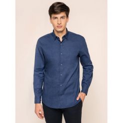 Koszula Pierre Cardin 5874/000/26954. Niebieskie koszule męskie Pierre Cardin, xxl, bez wzorów, z bawełny, casualowe, bez kołnierzyka, bez rękawów. W wyprzedaży za 179,00 zł.