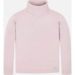 Mayoral - Sweter dziecięcy 92-134 cm. Swetry dziewczęce Mayoral, bez wzorów, z elastanu, z golfem, bez rękawów, bez kaptura. W wyprzedaży za 69,90 zł.