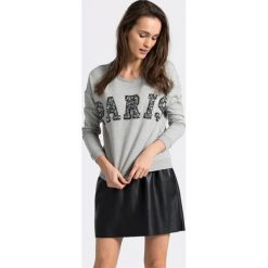 Silvian Heach - Bluza. Szare bluzy damskie Silvian Heach, s, z nadrukiem, z bawełny, bez rękawów, bez kaptura. W wyprzedaży za 199,90 zł.