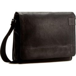 Torba STRELLSON - Upminister 4010001924 Black 900. Czarne torby męskie skórzane Strellson, bez wzorów, ze skóry, młodzieżowe. W wyprzedaży za 529,00 zł.