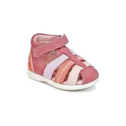 Sandały Dziecko Kickers BABYSUN. Czerwone sandały dziewczęce marki Kickers. Za 181,30 zł.