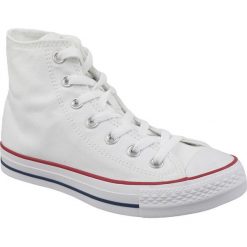 Converse Chuck Taylor All Star Core Hi M7650C 37,5 Białe. Białe buty sportowe damskie Converse, bez wzorów, z tkaniny, sportowe. W wyprzedaży za 279,99 zł.