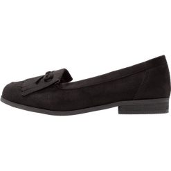Creepersy damskie: Evans WIDE FIT REGAN Półbuty wsuwane black