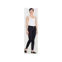 Spodnie K153 Czarny. Czarne spodnie damskie Lenitif, xs, z tkaniny. Za 119,00 zł.
