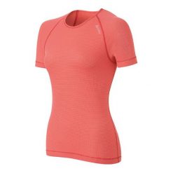 Odlo Koszulka damska Cubic koralowa r. L (140041). Pomarańczowe topy sportowe damskie Odlo, l. Za 117,10 zł.