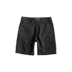 Szorty i Bermudy Quiksilver Bass Cargo AQYWS00092-KVJ0. Czarne spodenki i szorty męskie Quiksilver, s, bez wzorów. Za 159,20 zł.