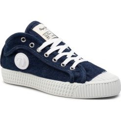 Trampki PEPE JEANS - In-G Denim Boys PBS30405 Denim 559DK. Niebieskie półbuty damskie Pepe Jeans, na co dzień, bez wzorów, z jeansu, bez obcasa, na płaskiej podeszwie, bez zapięcia. W wyprzedaży za 149,00 zł.