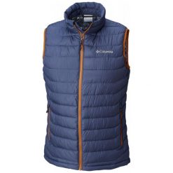 Columbia Kamizelka Męska Powder Lite Vest Dark Mountain Xl. Szare kurtki sportowe męskie marki Columbia, xl, bez wzorów, bez kaptura. W wyprzedaży za 245,00 zł.