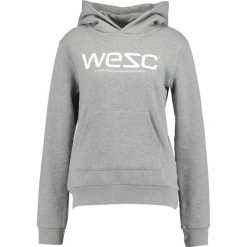 Bluzy damskie: WeSC JOY Bluza z kapturem grey melange