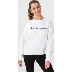 Champion Bluza Biały. Białe bluzy damskie Champion, xs, z haftami, z bawełny, bez rękawów, bez kaptura. Za 285,95 zł.