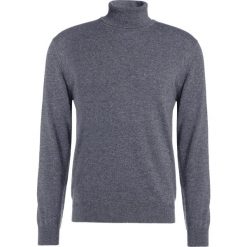 Swetry klasyczne męskie: Johnstons Cashmere Sweter mid grey