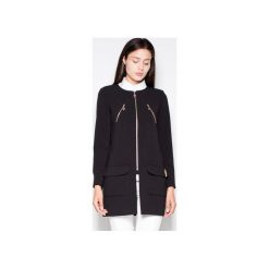 Płaszcz VT038 Czarny. Czarne płaszcze damskie Venaton, xl. Za 169,00 zł.