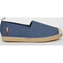 Polo Ralph Lauren - Espadryle Barron. Niebieskie espadryle męskie marki Polo Ralph Lauren, z gumy. Za 399,90 zł.
