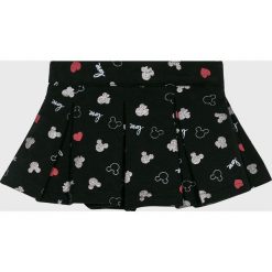 Blukids - Spódnica dziecięca 68-98 cm. Czarne spódniczki dziewczęce Blukids, bez wzorów, z elastanu, mini, rozkloszowane. W wyprzedaży za 39,90 zł.