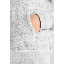 Abercrombie & Fitch LONG LIFE LOGO Bluza rozpinana light grey. Szare bluzy damskie marki Abercrombie & Fitch, l, z bawełny. Za 369,00 zł.