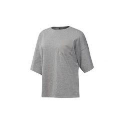 T-shirty z krótkim rękawem Reebok Sport Koszulka Training Supply Pocket. Szare topy sportowe damskie marki Reebok Sport, s, bez wzorów, bez kołnierzyka, z krótkim rękawem, krótkie, bez kaptura. Za 149,00 zł.