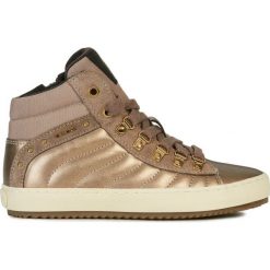 Geox tenisówki dziewczęce Kalispera 36 złote. Żółte buty dziewczęce zimowe Geox, na zimę, bez wzorów, z materiału, na zamek. Za 329,00 zł.