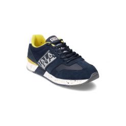 Buty Napapijri Rebut. Niebieskie trampki męskie Napapijri, bez wzorów, bez zapięcia. Za 454,35 zł.