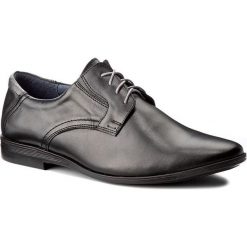 Półbuty SERGIO BARDI - Ascanio FW127262917PL 101. Czarne buty wizytowe męskie marki Sergio Bardi, ze skóry. W wyprzedaży za 159,00 zł.