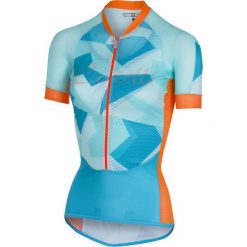 Castelli Damski Top Treningowy Climber's W Jersey Sky Blue/Orange Fluo. Pomarańczowe topy damskie marki Castelli, s, bez wzorów, z jersey, bez rękawów. Za 335,00 zł.