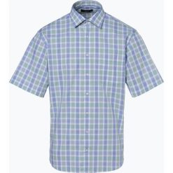 Andrew James - Koszula męska łatwa w prasowaniu, zielony. Zielone koszule męskie non-iron Andrew James, m, z klasycznym kołnierzykiem, z krótkim rękawem. Za 99,95 zł.